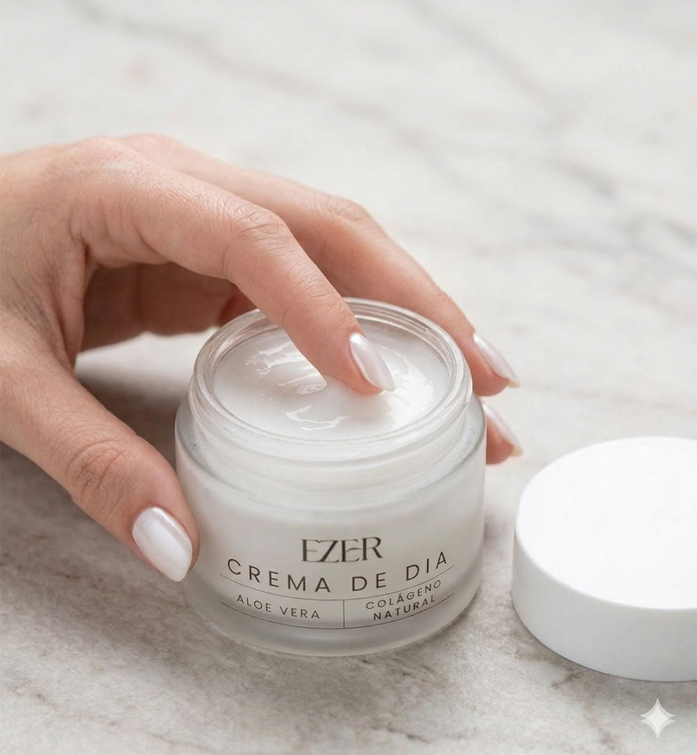 Crema De Dia EZER con Acido Hialorunico y Aloe Vera - 50ml
