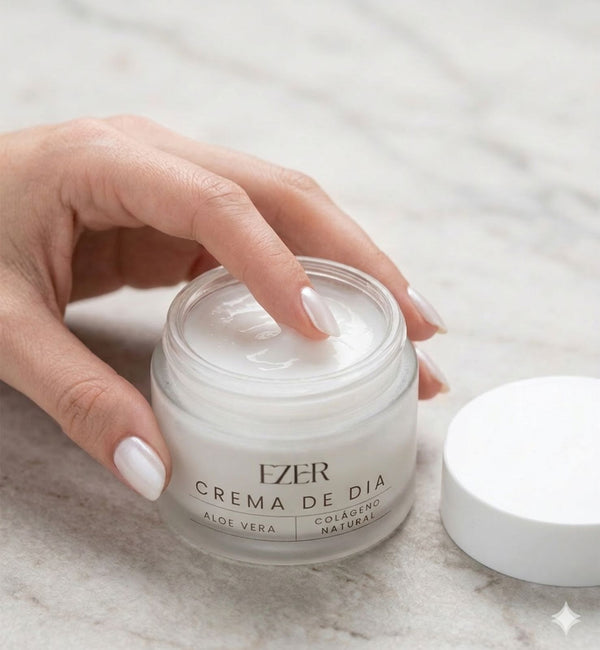 Crema De Dia EZER con Acido Hialorunico y Aloe Vera - 50ml