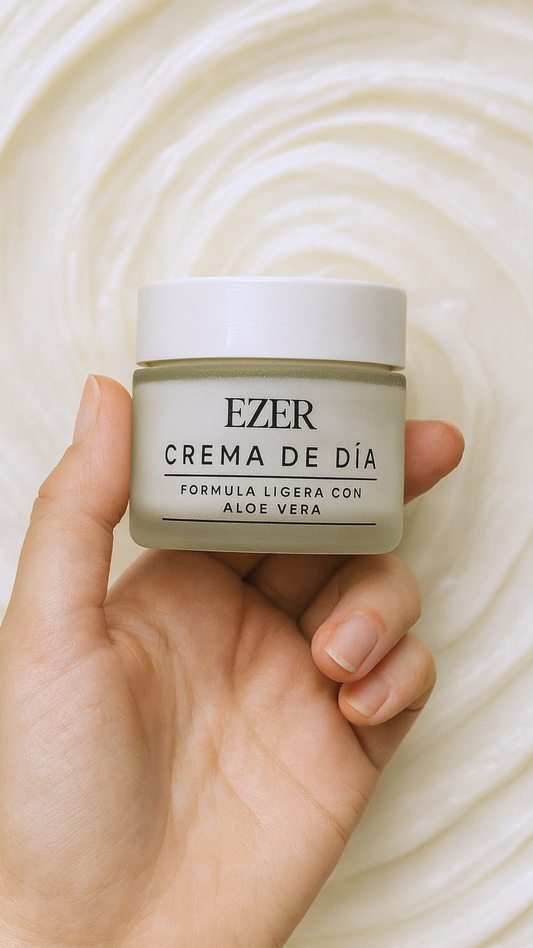 Crema De Noche Ezer con Acido Hialuronico y Colageno
